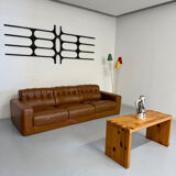 XXL wall sculpture in cast aluminium, 1970s Brutalist design.