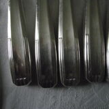 Box of 12 large knives from Alfémide production Christofle