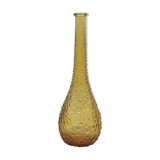 Yellow empolie decanter 39 centimeters 50/60 years without cap