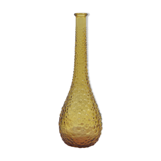 Yellow empolie decanter 39 centimeters 50/60 years without cap