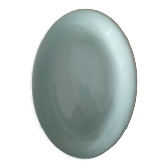 Semi-porcelain dish Céranord celadon green