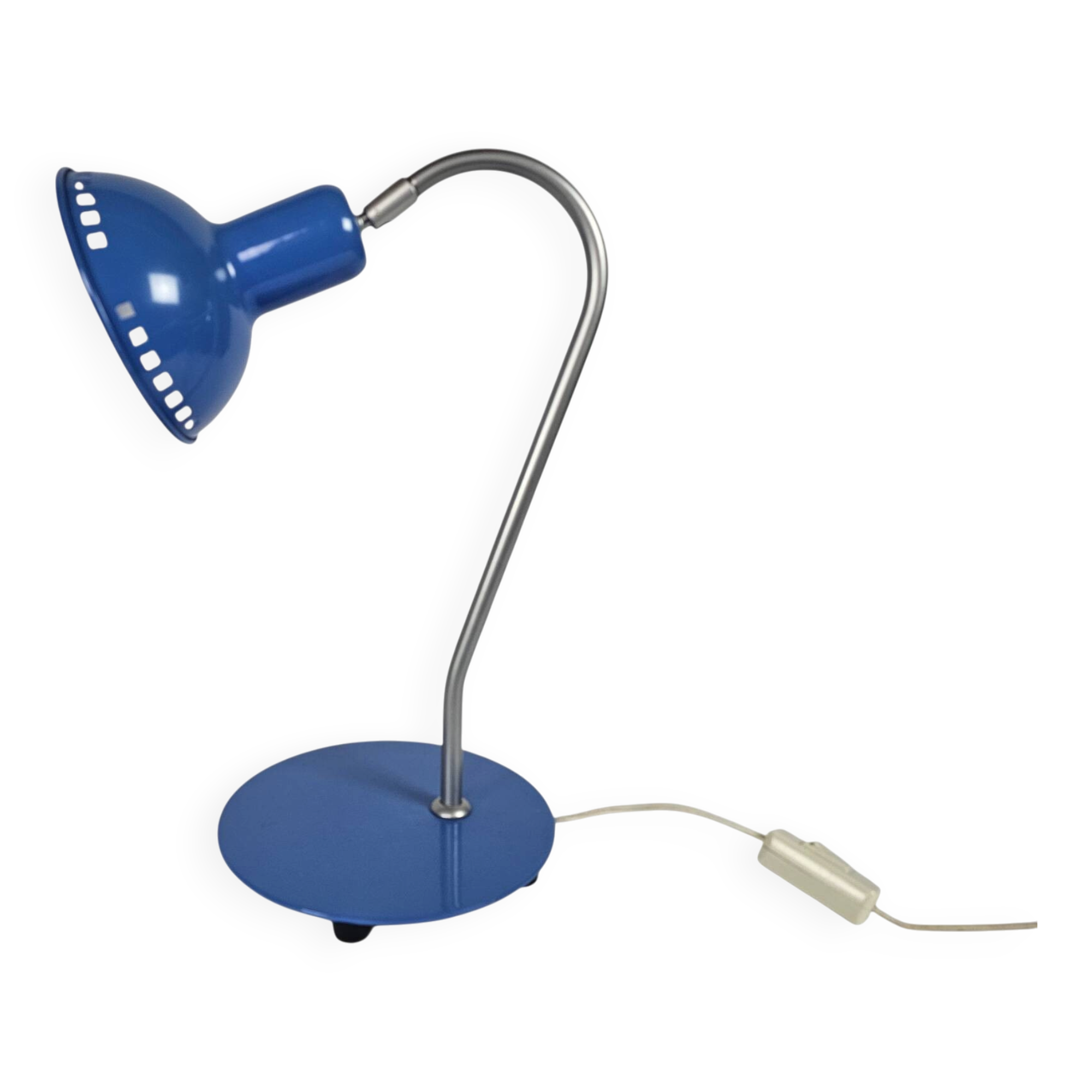 Vintage - Happy Light - desk lamp - table lamp - metal - 80s