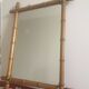 Bamboo wood mirror