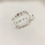 Set ceramics blue décor