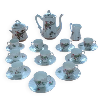 Limoges elite porcelain coffee service