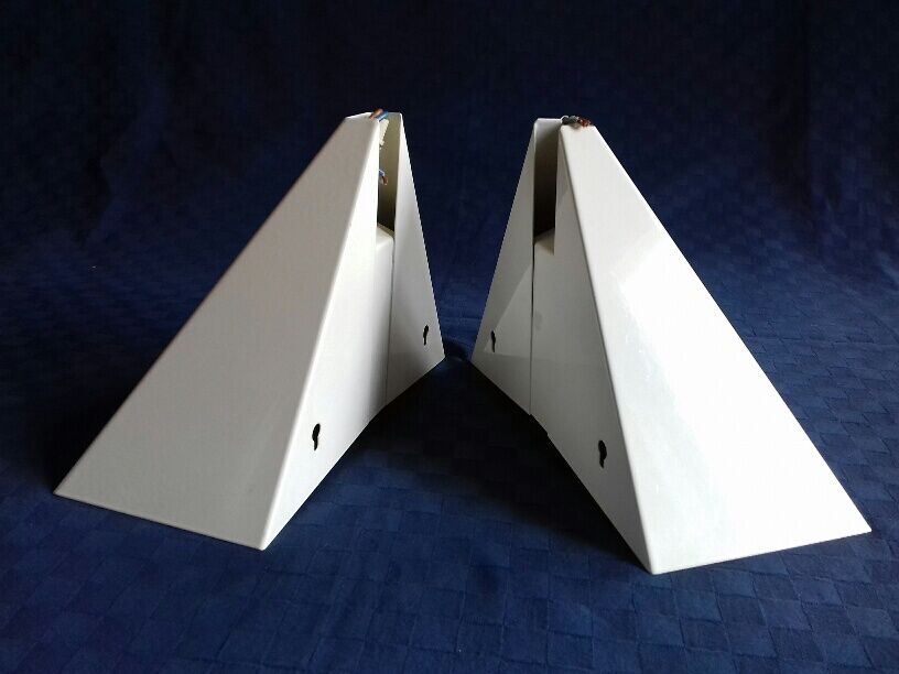 Lot of 2 ivory white appliques