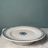 Earthenware compotier St Amand XIXth