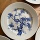 Lot de huit assiettes en porcelaine allemande années 50
