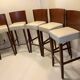 Table Haute Marbre Carrara + 5 Tabourets "Neoz" par Philippe Starck /Draide