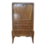 Secrétaire époque Art Déco en placage de noyer