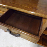 Brutalist elm buffet