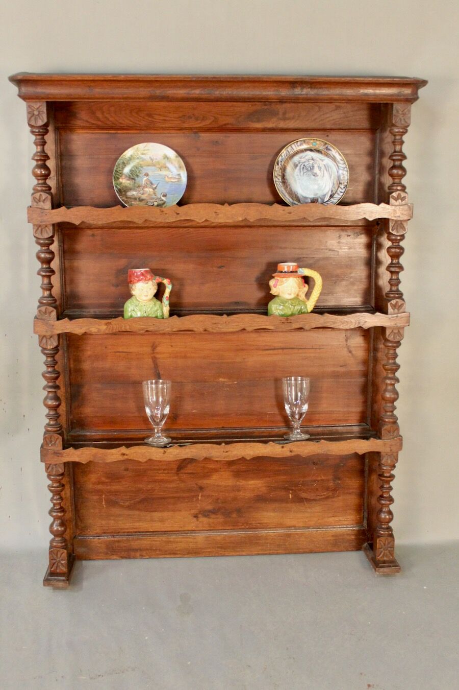 Estanier or bibus in oak nineteenth