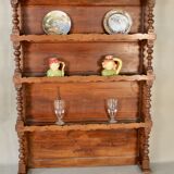 Estanier or bibus in oak nineteenth