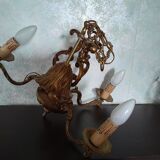 Lustre bronze 3 lampes