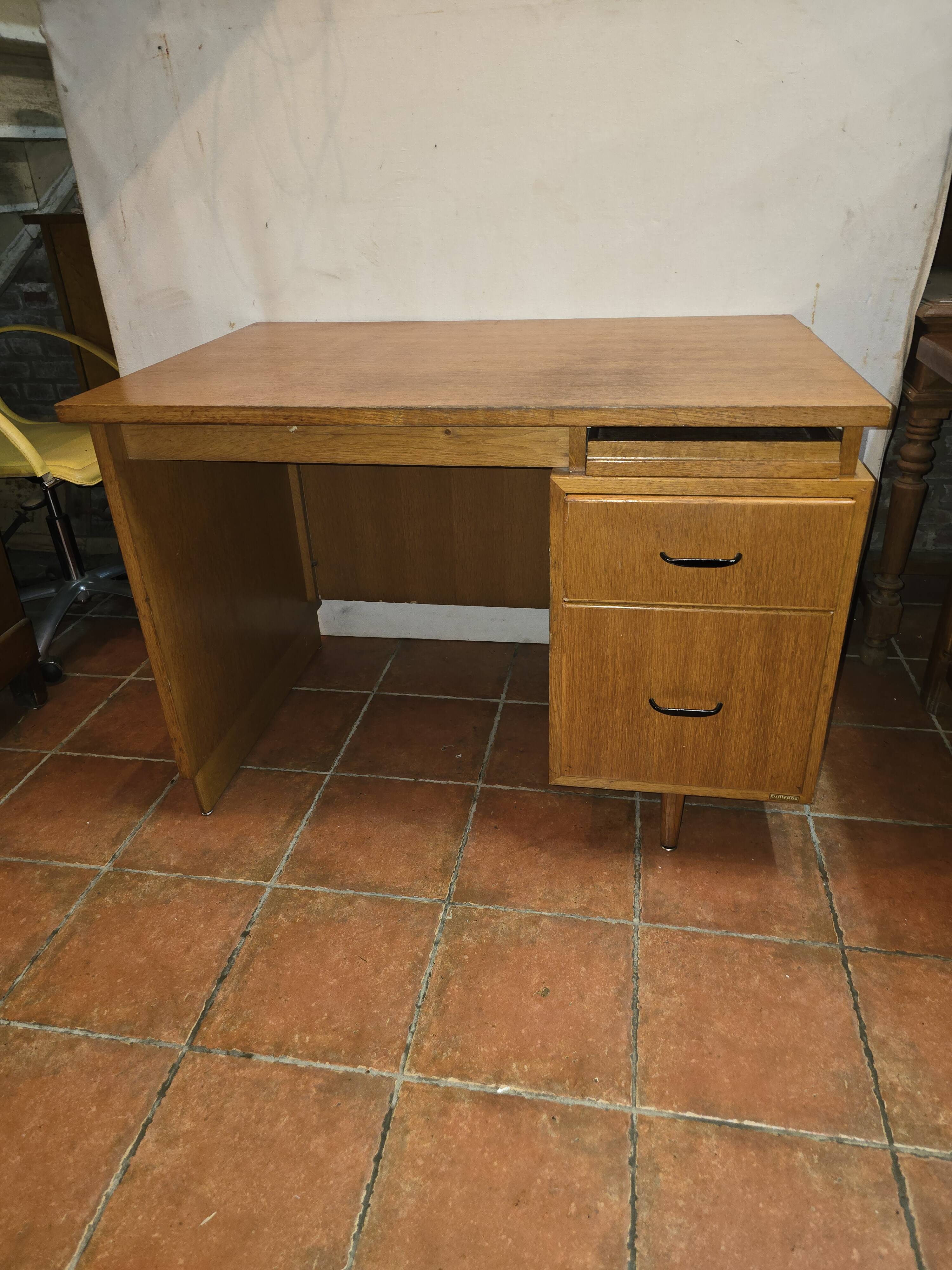 1960s Burwood Oak Desk