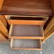 Light oak sliding door wardrobe, 1960