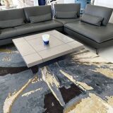 Leather sofa Scenario Roche Bobois