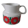 Ancien petit pot à lait melitta germany années 1970/80 décor floral déco cuisine rétro