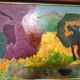 Oil landscape painting