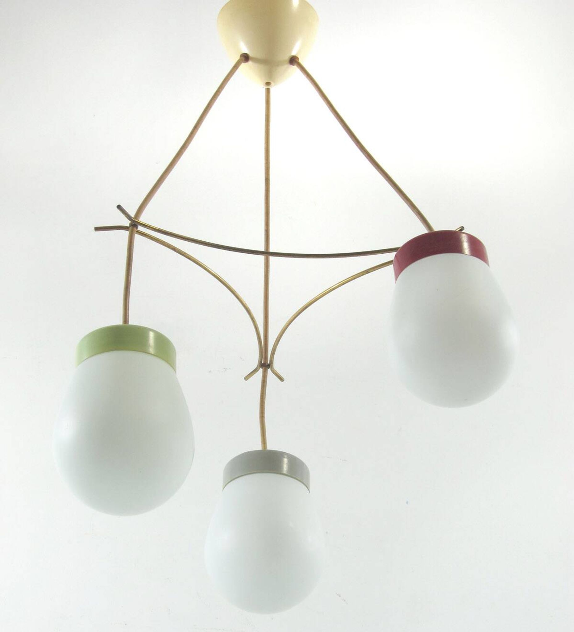 Mid-century design sixties vintage hanging light