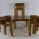 Dutch seventies design dining group by Gijs Bakker for Castelijn