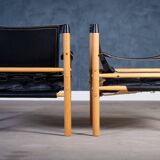Safari Chair Set by Arne Norell for Arne Norell Ab Sweden, 1960s