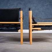 Safari Chair Set by Arne Norell for Arne Norell Ab Sweden, 1960s