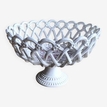 Braided basket B Pichon décor Moustier
