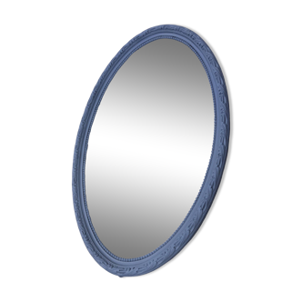 Old oval mirror