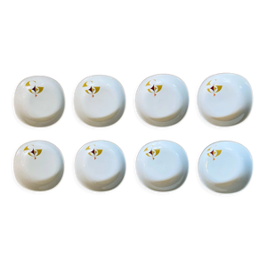service assiettes porcelaine - 1970