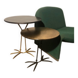 Lot de deux tables gigotes pieds héron