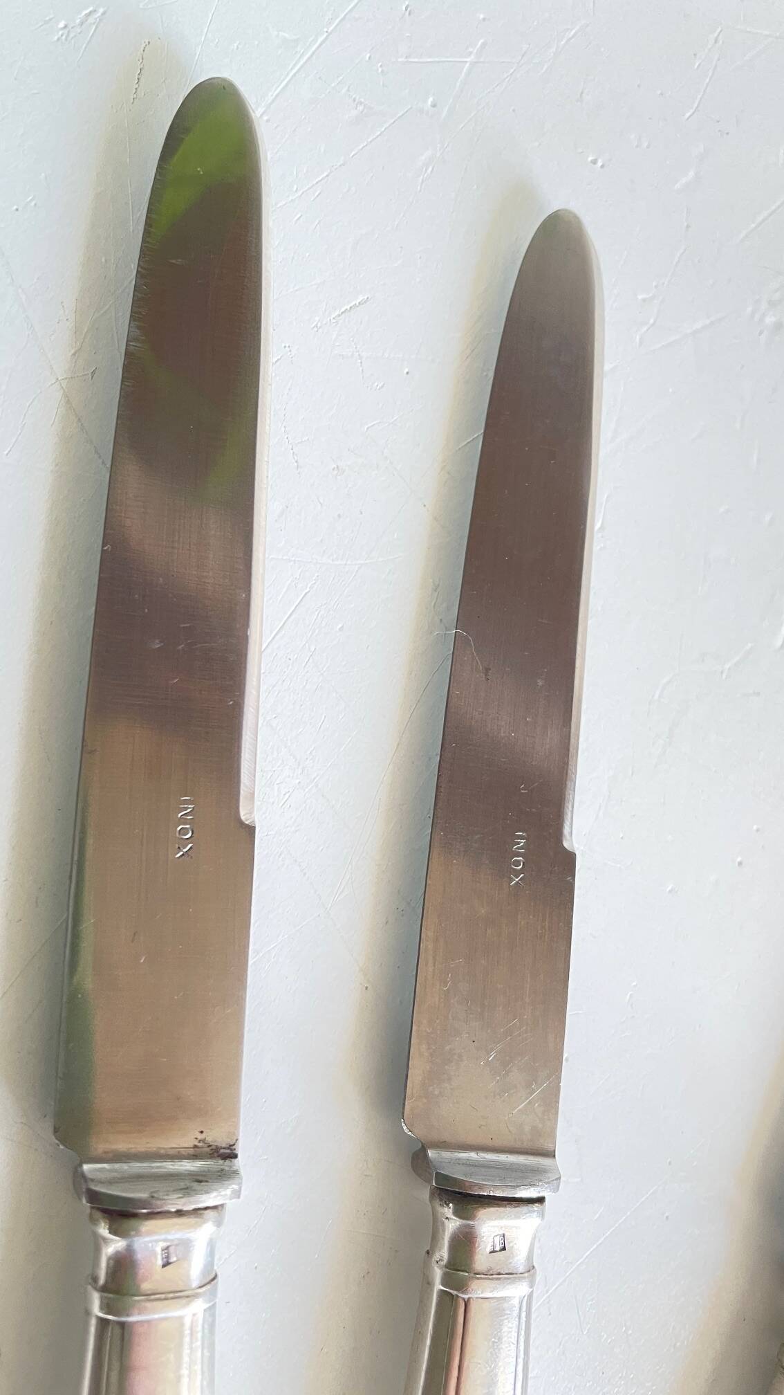 6 Art Deco Dessert Knives