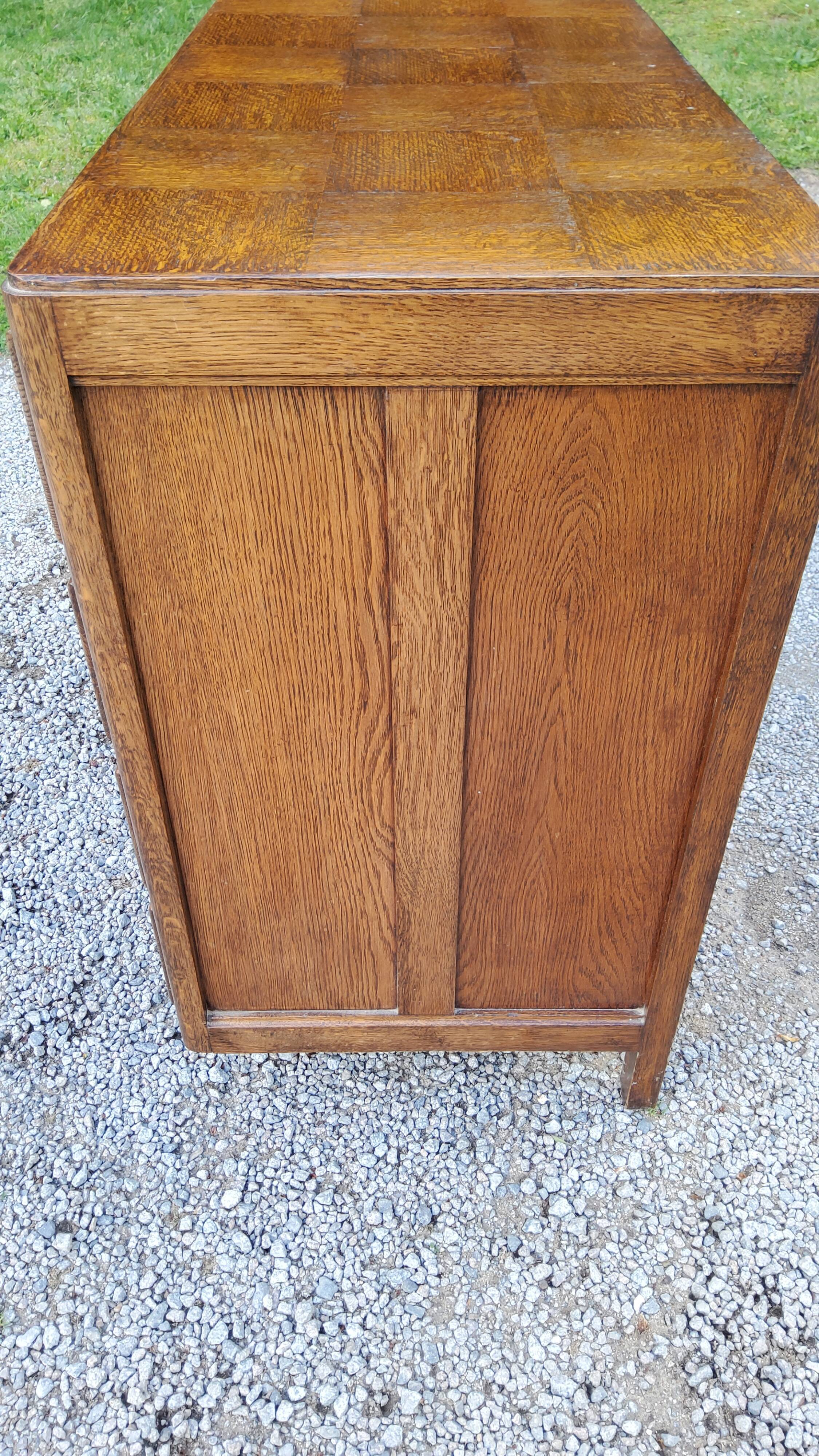 1940s oak dresser
