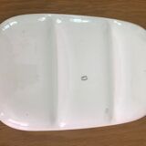 Flat with 3 compartments Faience of Gien