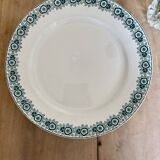 Compotier - footed plate in ironstone model Iberia from Saint Amand