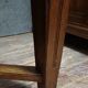 Important antique extendable wooden table – Inlaid top –