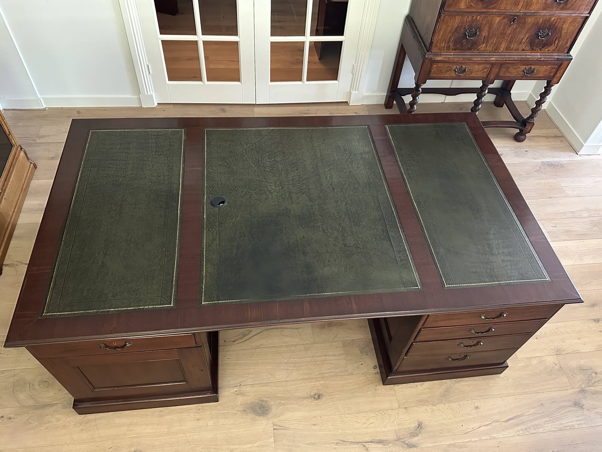 Very large antique desk
