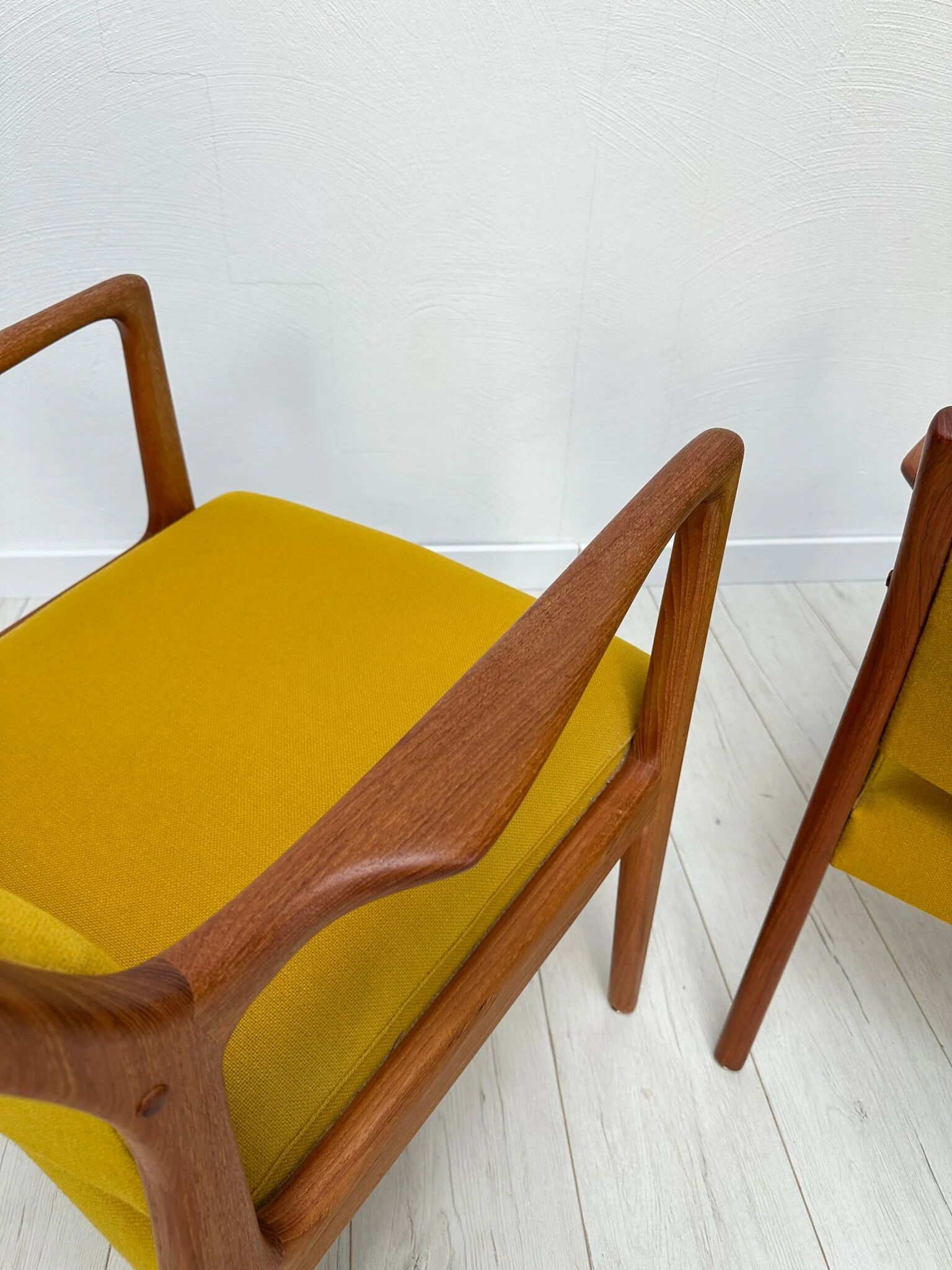 1960s vintage Swedish mid-century easy chairs by Karl-Erik Ekselius for J.O. Carlsson