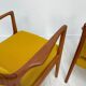 1960s vintage Swedish mid-century easy chairs by Karl-Erik Ekselius for J.O. Carlsson