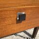 Vintage bedside table from the 60s-70s in teak.