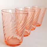 Verres à eau Rosaline rose