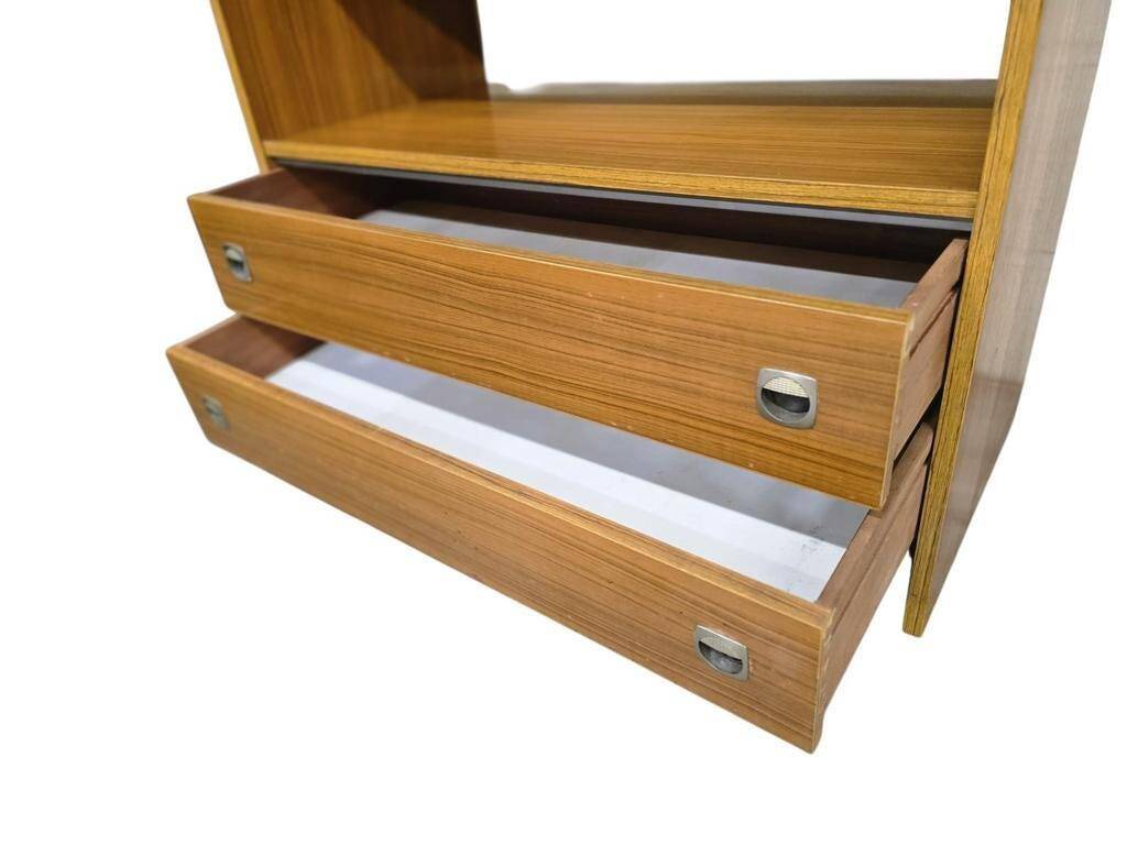 Vintage wooden display cabinet/bookcase.