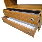 Vintage wooden display cabinet/bookcase.