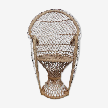 Emmanuelle mini rattan armchair