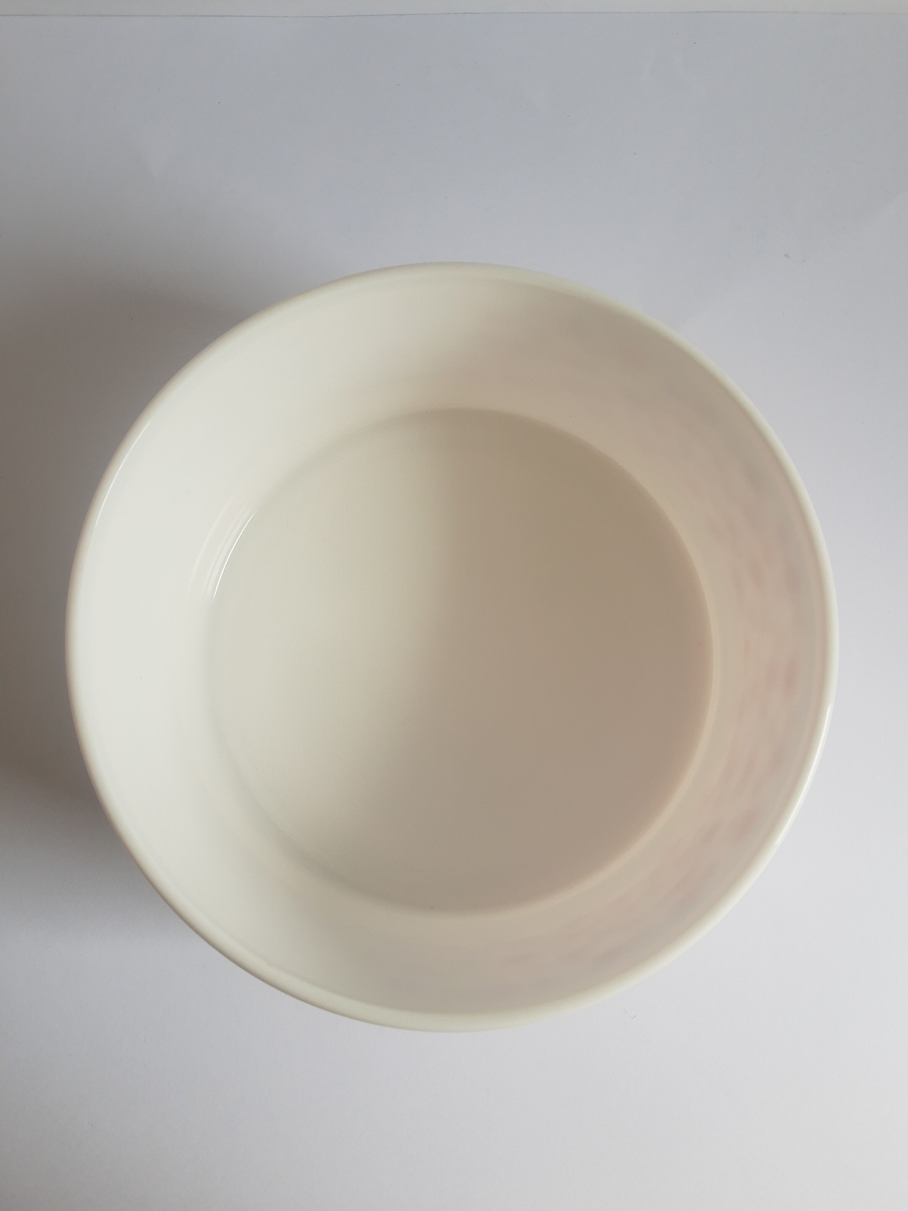 Salad bowl opaline arcopal scania vintage flowers 70s
