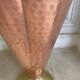 Vintage copper and brass umbrella stand