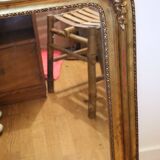 Miroir ancien doré vintage - 77x195cm