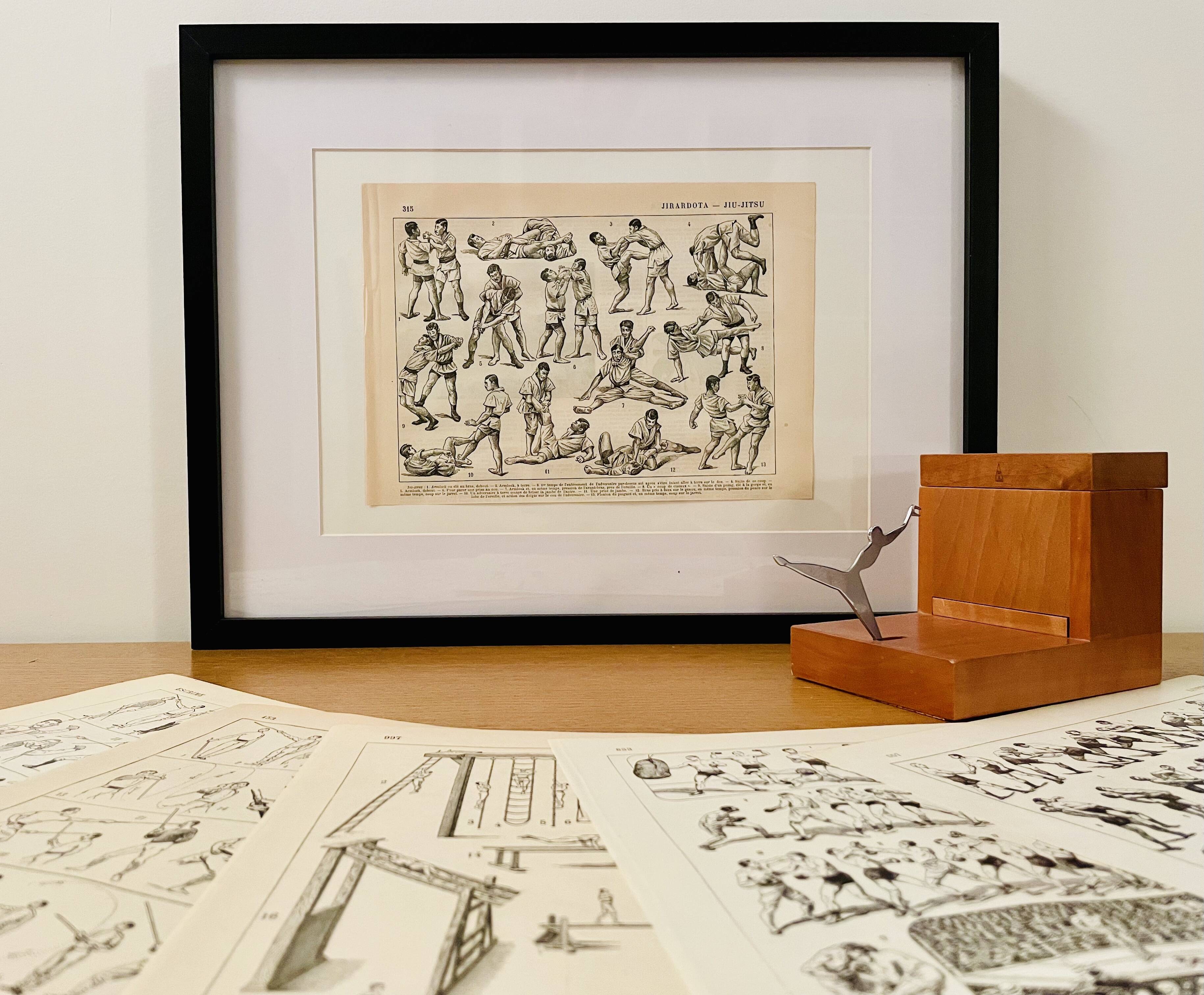 Lithograph on the rooster - 1930