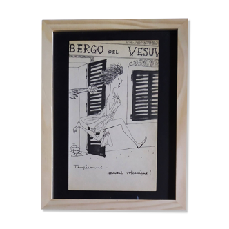Illustration daninos de 1962 " tempérament italien "