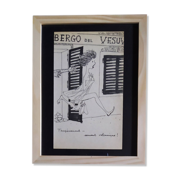 Illustration by Daninos from 1962 "Italian temperament"